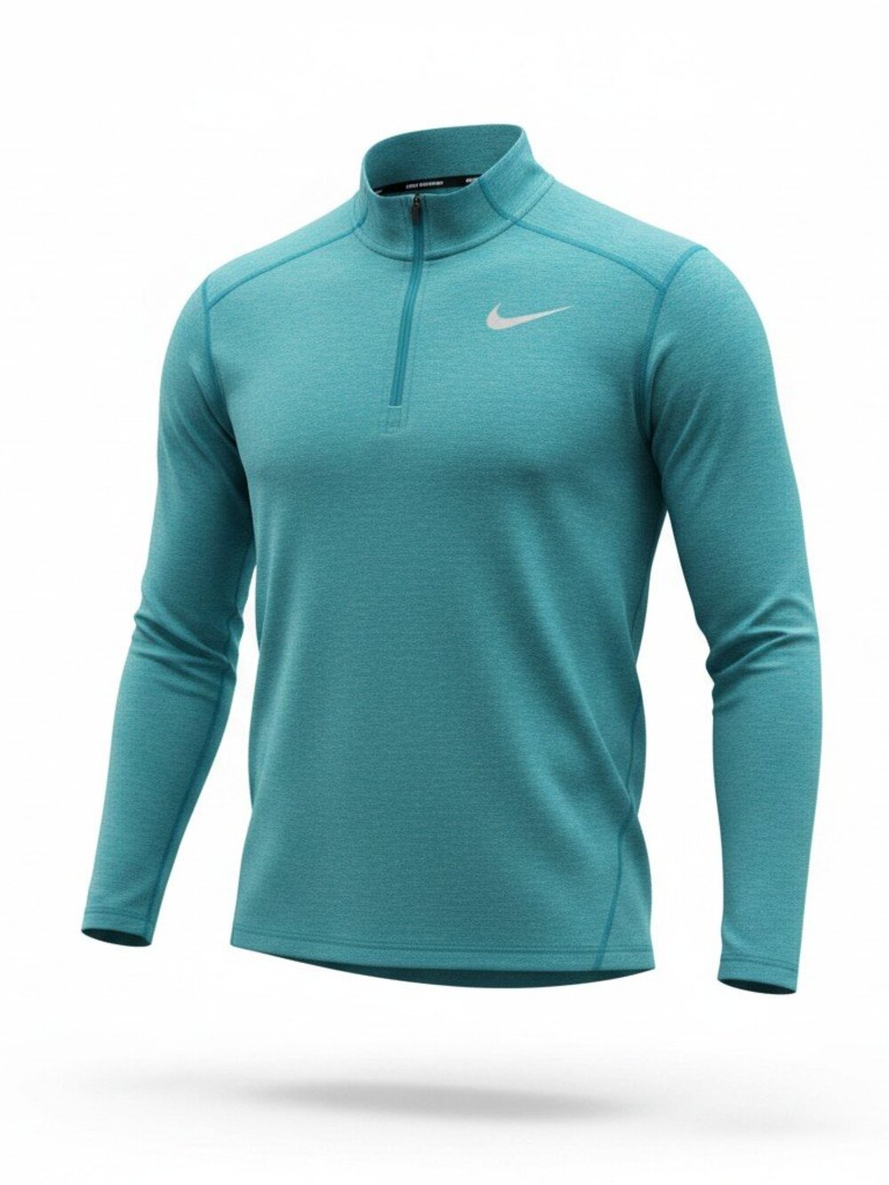 Nike Men's Dri-FIT Half-Zip Pullover - Teal Heather (Size L)